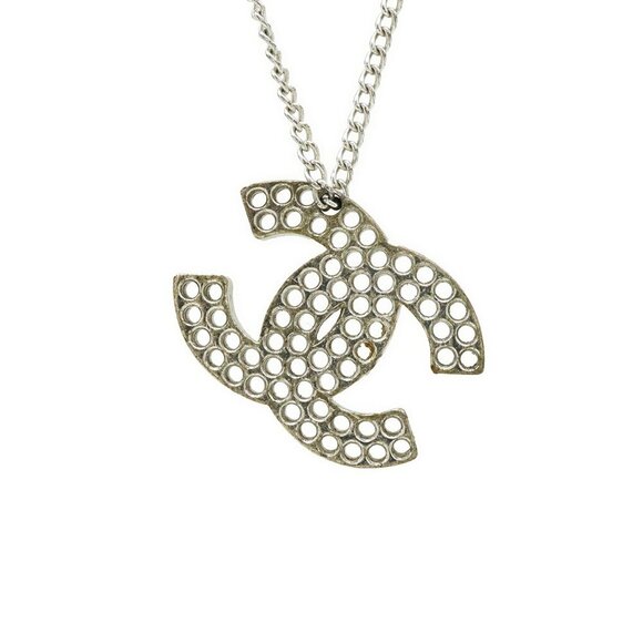 CHANEL Black Logo Necklace - Picture 2 of 7